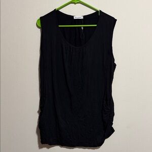 Women’s double layered Smallshow sleeveless top